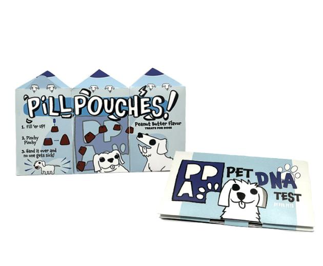 Pennsylvania College of Art & Design PPA Pets DNA Test & Pill Pouches Health Aid prototype